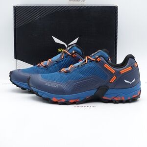 NEW Salewa Speed Beat GTX Hiking Shoes Navy Waterproof